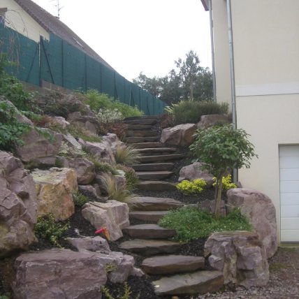 Allée de garage & Accès piéton