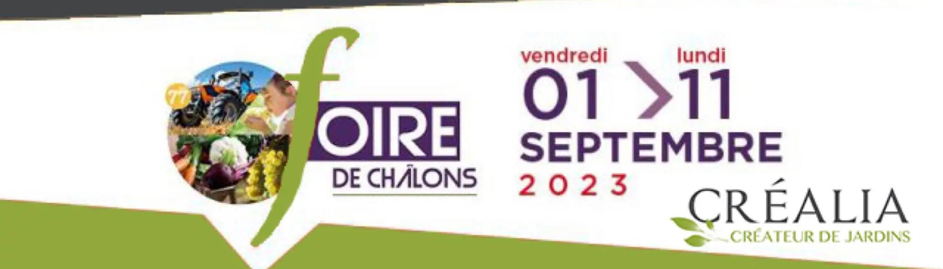 Il est grand temps de se rencontrer à la foire de Châlons en Champagne 2023 !