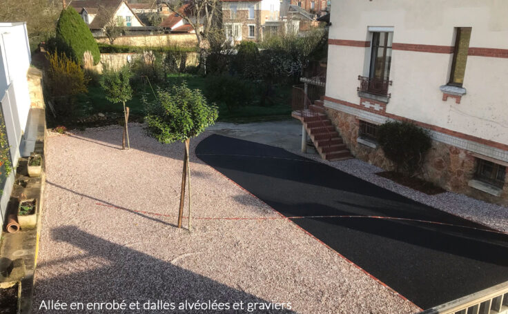 Allée de garage & Accès piéton