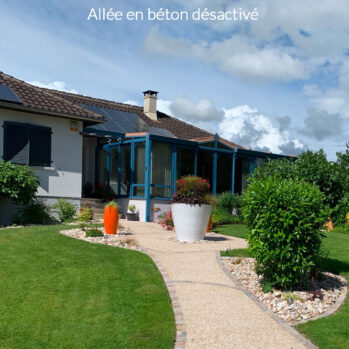 Allée de garage & Accès piéton