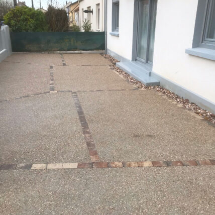 Allée de garage & Accès piéton
