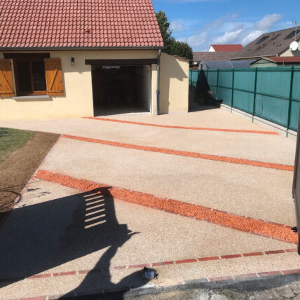 Allée de garage & Accès piéton