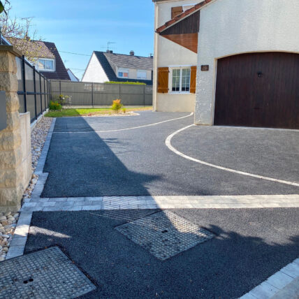 Allée de garage & Accès piéton