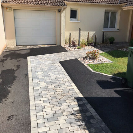 Allée de garage & Accès piéton