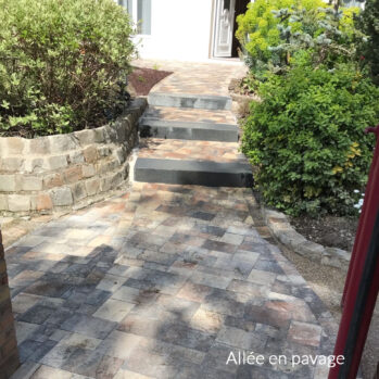Allée de garage & Accès piéton