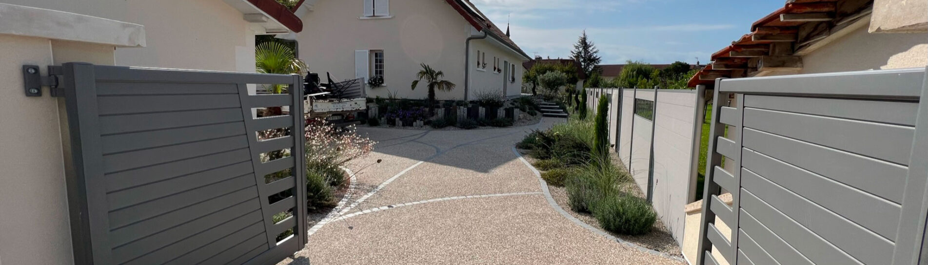 Allée de garage & Accès piéton
