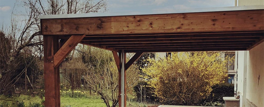 Pergola bois