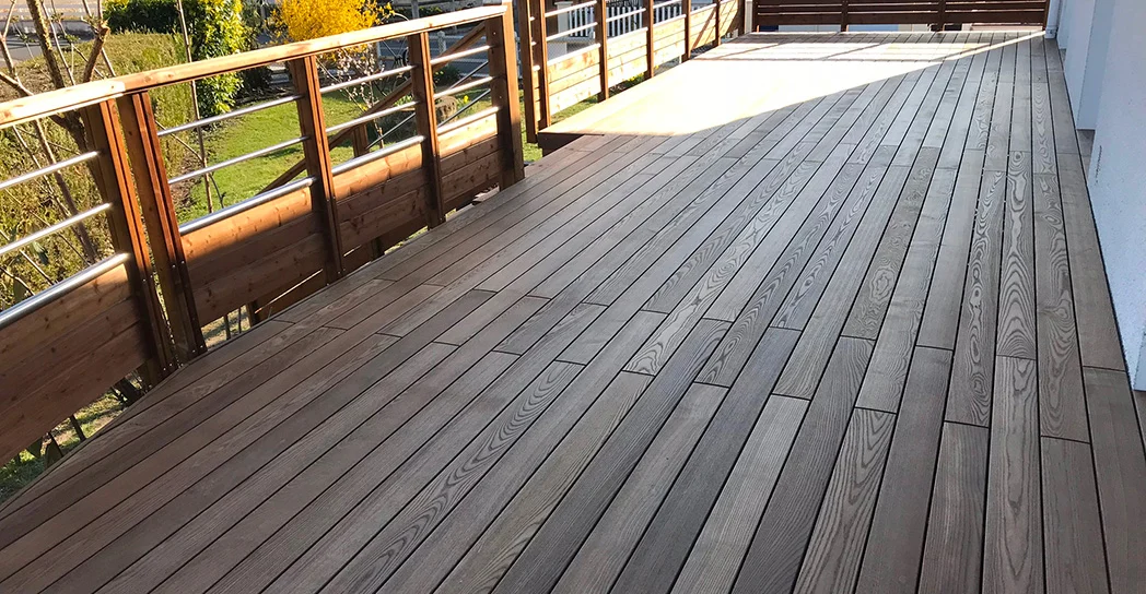 Terrasse bois et terrasse en bois composite